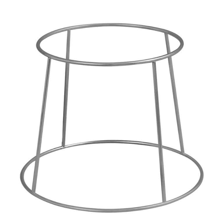 American Metalcraft SDRCK 1 Tier Display Rack, Large, Stainless