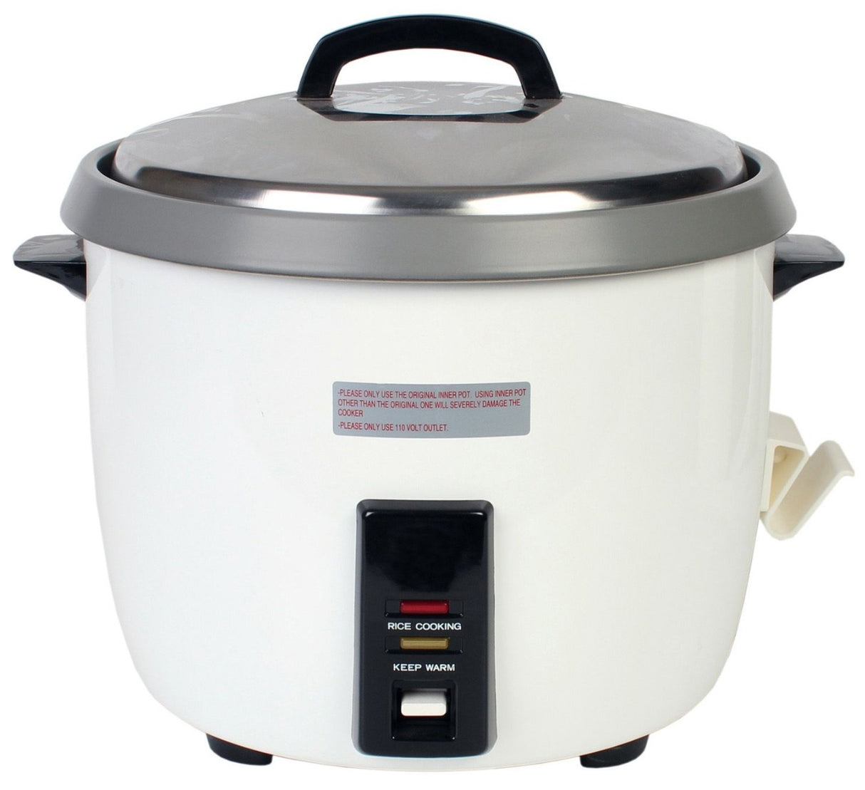 Thunder Group SEJ50000T Countertop Electric Rice Cooker/Warmer - 30 Cup Uncooked/Capacity - 110-120V