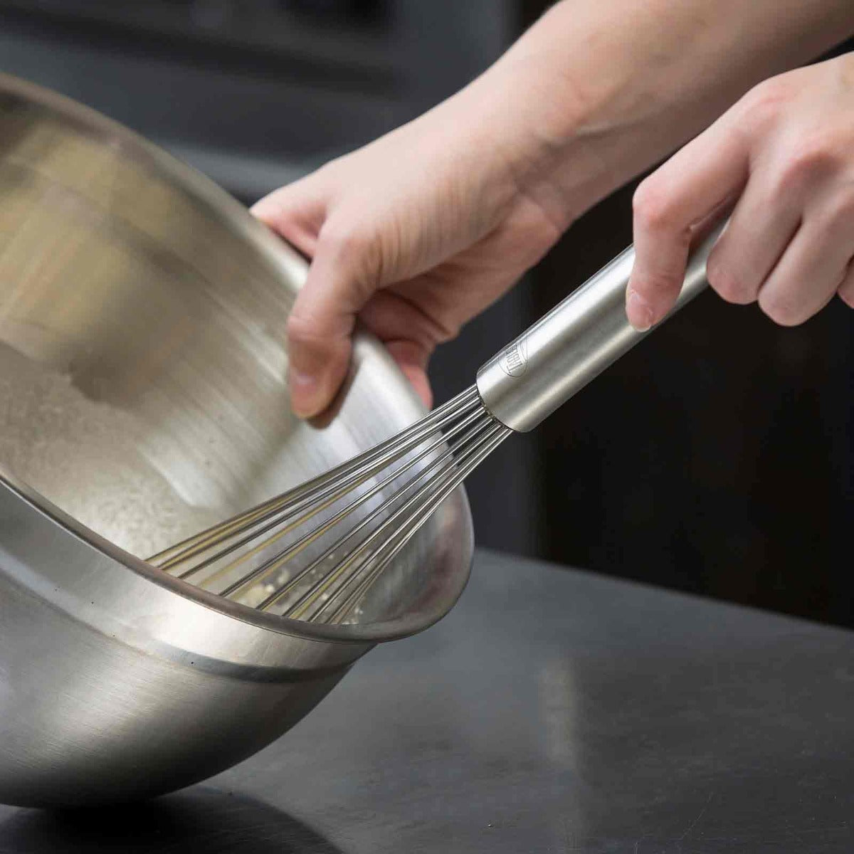 TableCraft SF14 Stainless Steel French Whip 14"L - 12/Case