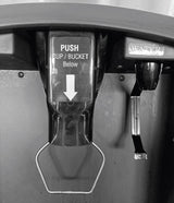 Manitowoc SFA292 Floor Model Touchless Lever Hotel / Vending Ice Dispenser with Built-In Water Valve 30" - 180 lb. Capacity