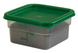 Cambro SFC2452 CamSquare Food Container Lid for 2 & 4 qt - Kelly Green