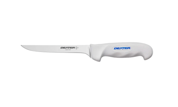 Dexter Russell SG136FF-PCP 24583 6" SofGrip™ Fillet Knife w/ Rubber Handle, High-Carbon Steel - 6ea/Case