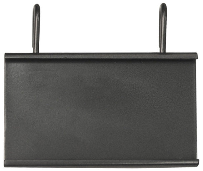 GET SGN-19 Display Stand Wire Basket Powder Coated Iron Hanging Card Holder - Gray - Holds 3-1/2" x 2" card
