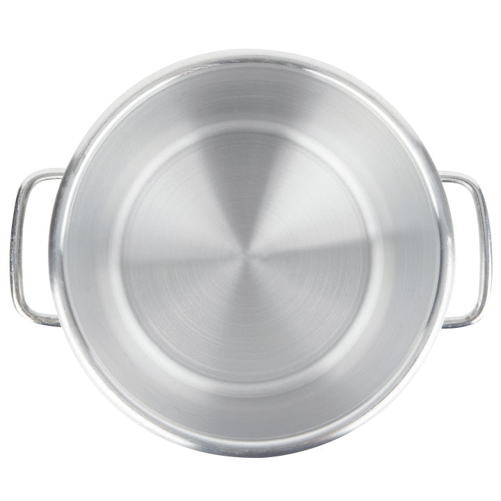 Vollrath 4303 Wear-Ever Classic Aluminum Rolled Edge Stock Pot-12 Qt.