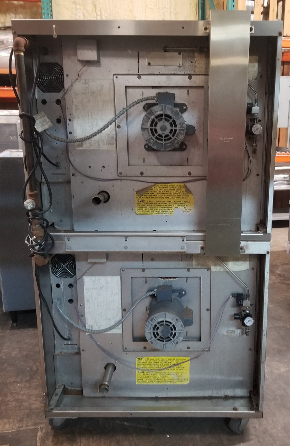 Used Restaurant Equipment - Garland MP-GD-10-S Moisture+ Double-Deck Natural Gas Convection Oven - 80,000 BTU