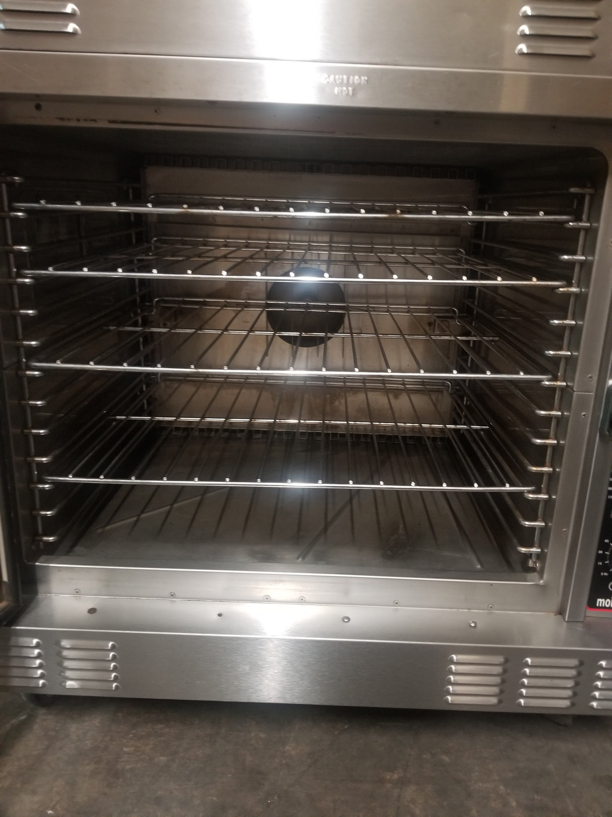 Used Restaurant Equipment - Garland MP-GD-10-S Moisture+ Double-Deck Natural Gas Convection Oven - 80,000 BTU