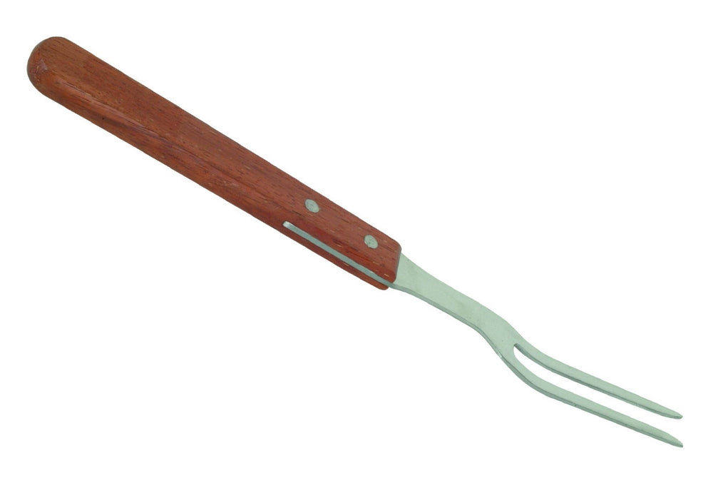 Thunder Group SLTWPF013 Stainless Steel Pot Fork with Riveted Wood Handle 13"