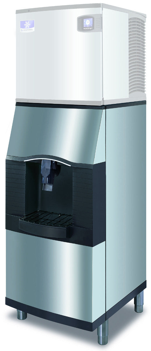 Manitowoc SPA162 Floor Model Touchless Lever Hotel / Vending Ice Dispenser 22" - 120 lb. Capacity
