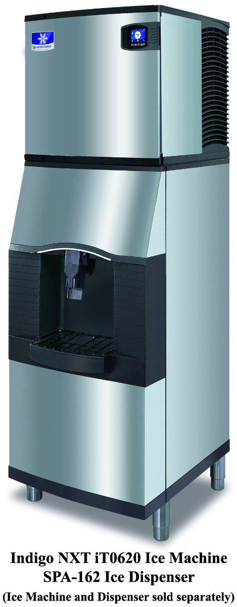 Manitowoc SPA162 Floor Model Touchless Lever Hotel / Vending Ice Dispenser 22" - 120 lb. Capacity