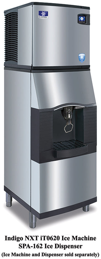 Manitowoc SPA162 Floor Model Touchless Lever Hotel / Vending Ice Dispenser 22" - 120 lb. Capacity
