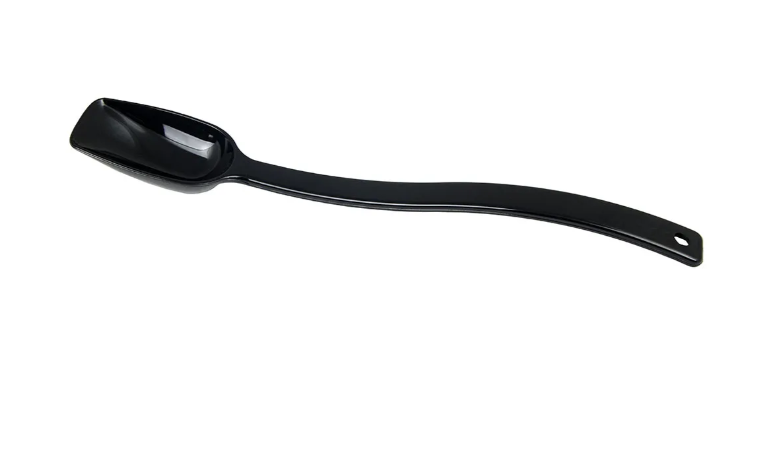 Cambro SPO10CW110 10" Deli Spoon Black - 12ea/Case
