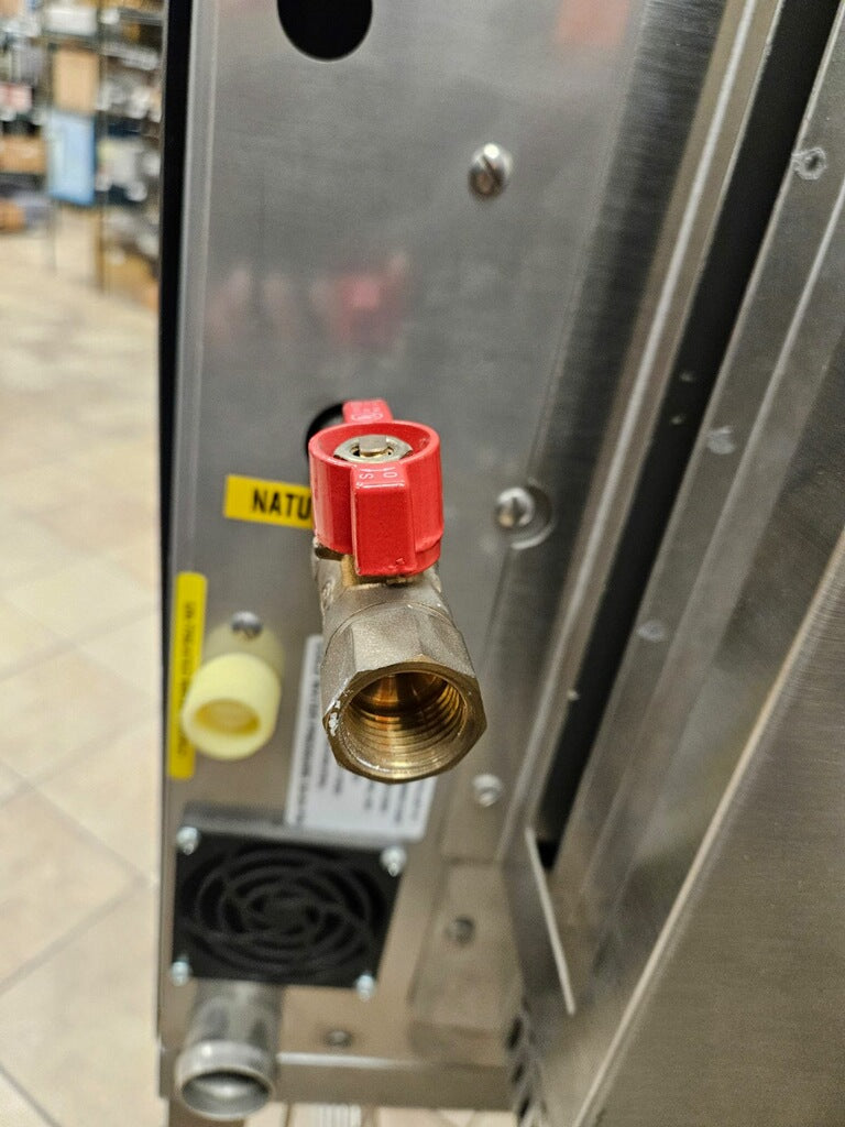 Clearance Groen SSB-5G (GSSP-BL-5GS) Countertop Gas Convection Steamer - 5 Pan - 58,000 BTU