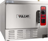 Vulcan C24EA3-PS PowerSteam Countertop Electric Convection Steamer with Professional Controls - 3 Pan Capacity - 208v, 8.5 kW