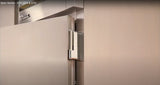 True STR1DT-2HS-HC Spec Series 1-Section 2 Solid Half Door Dual Temp Reach-In Refrigerator / Freezer 27" - 115v
