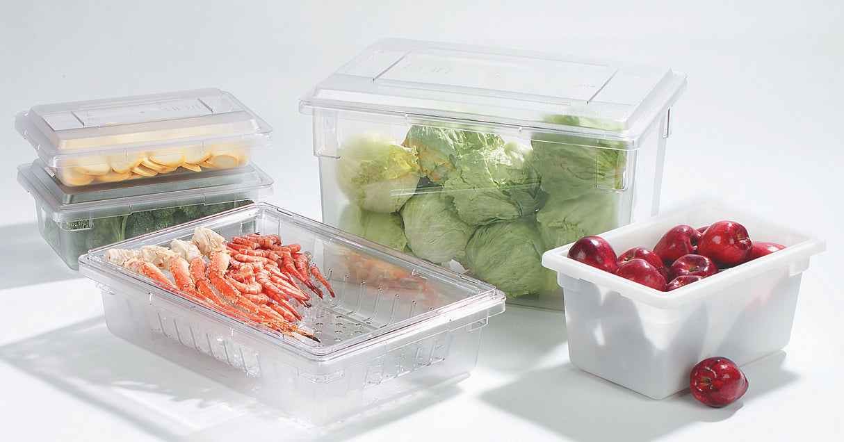 Carlisle 1062207 Food Storage Box 12-1/2 Gal Polycarbonate Clear