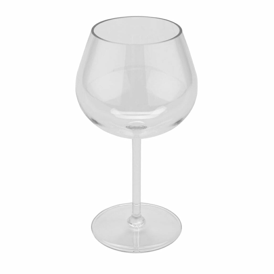 GET SW-1447-1-CL Tritan Plastic Balloon Wine Glass 20 oz. - Clear - 24/Case