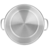 Vollrath 4333 Wear-Ever Rolled Edge Aluminum Sauce Pot-20 Qt