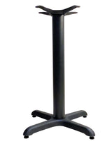 AAA Furniture Wholesale T2222DH Black Cast Iron Dining Height Table Base 22" x 22" x 29-1/2"H