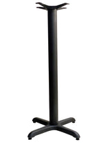 AAA Furniture Wholesale T2222DH Black Cast Iron Dining Height Table Base 22" x 22" x 29-1/2"H
