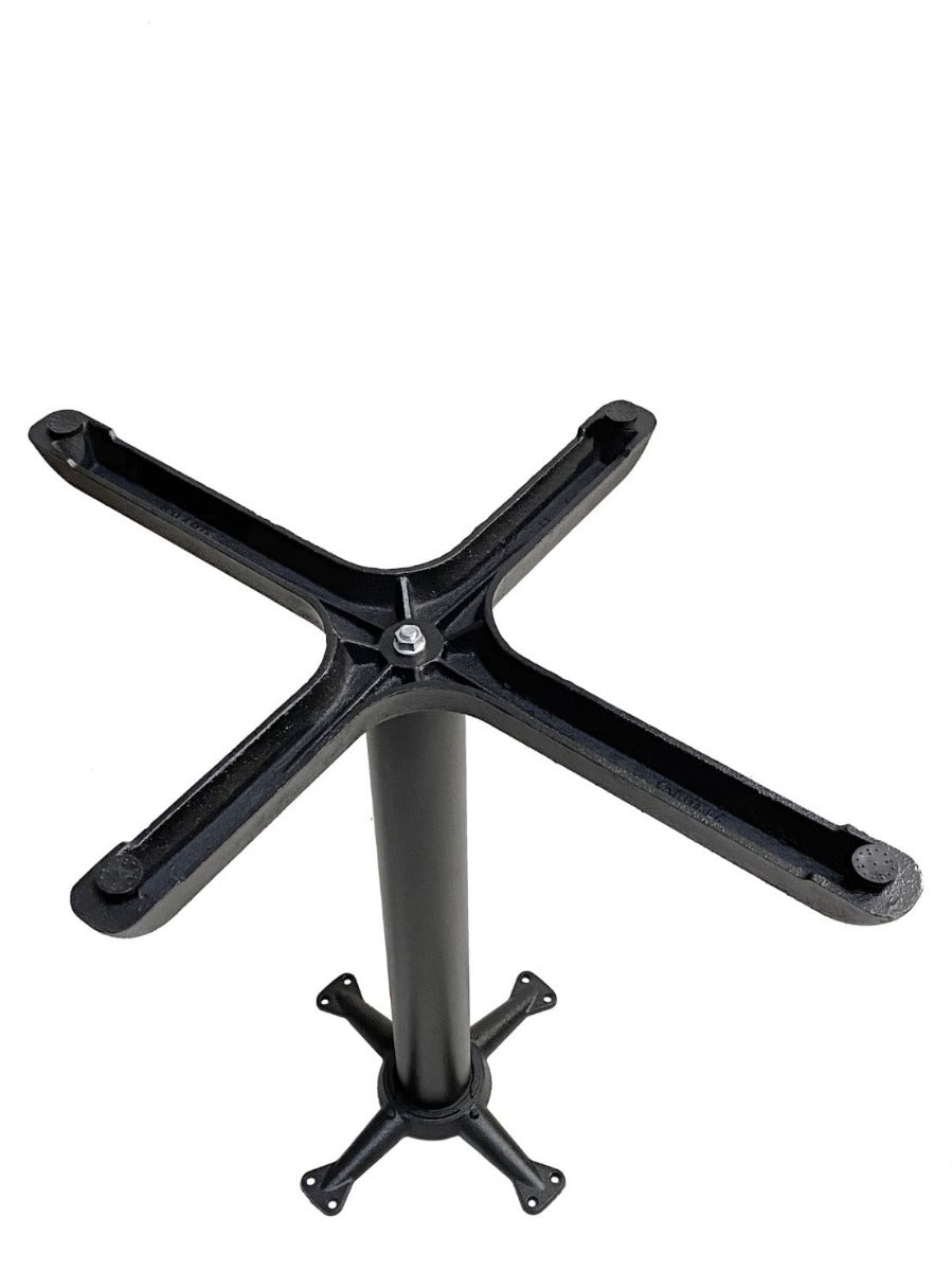 AAA Furniture Wholesale T2430M Black Cast Iron Dining Height Table Base 24" x 30" x 30"H