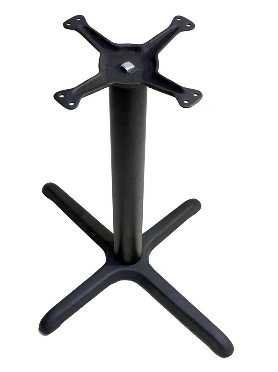 AAA Furniture Wholesale T2430M Black Cast Iron Dining Height Table Base 24" x 30" x 30"H