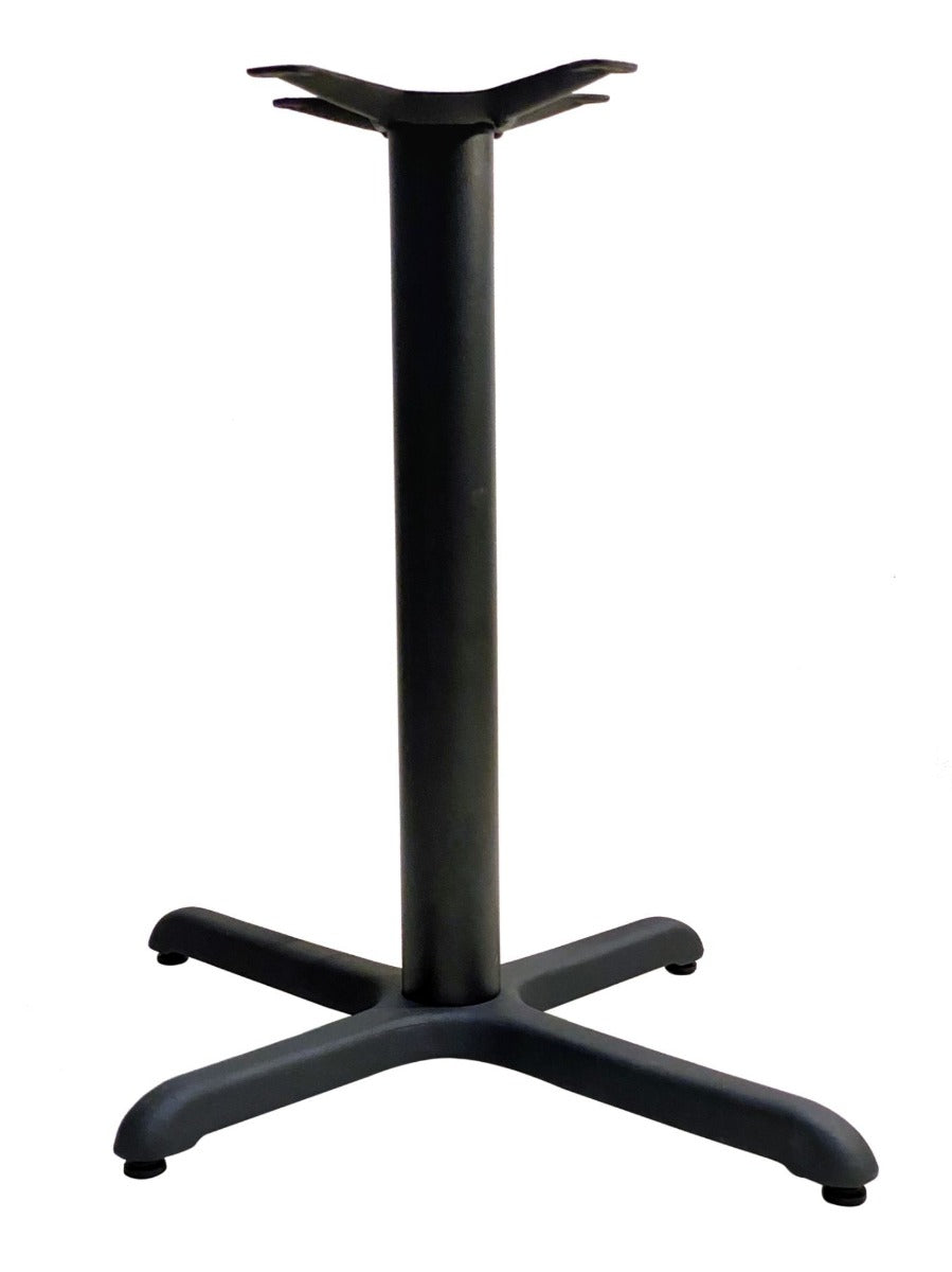 AAA Furniture Wholesale T2430M Black Cast Iron Dining Height Table Base 24" x 30" x 30"H