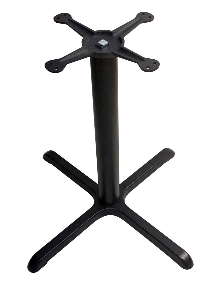 AAA Furniture Wholesale T3030BH Black Cast Iron Bar Height Table Base 30" x 30" x 39-1/2"H