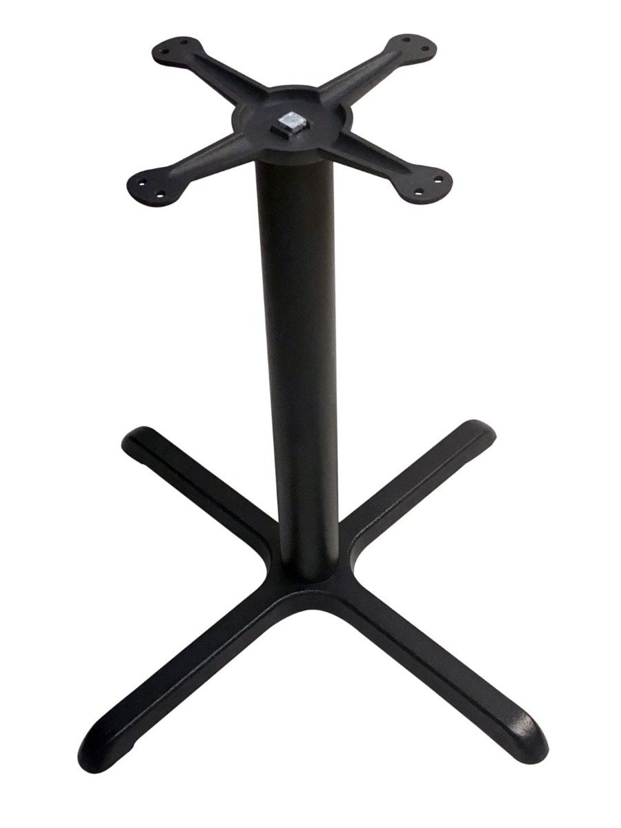 Used Restaurant Equipment - AAA Furniture Wholesale T3030DH Black Cast Iron Dining Height Spider Table Base 30" x 30" x 29-1/2"H