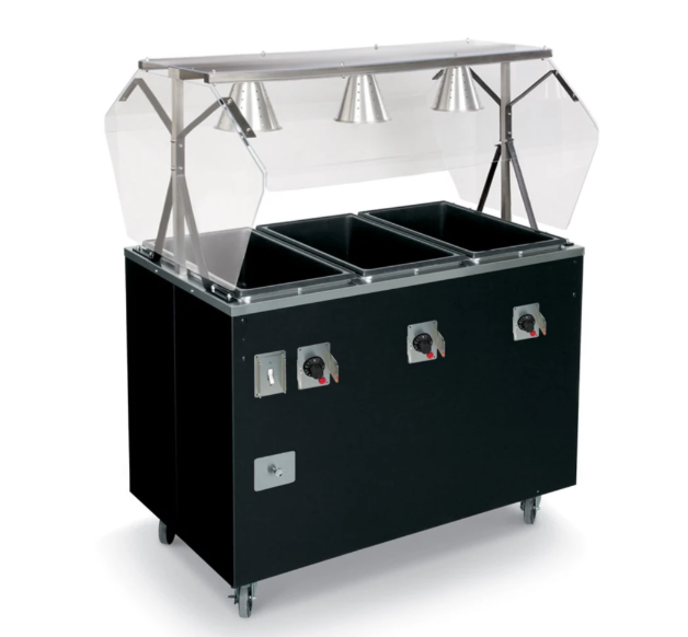 Vollrath T3871060 60" Hot Food Table w/ (4) Wells & Enclosed Base, 120v