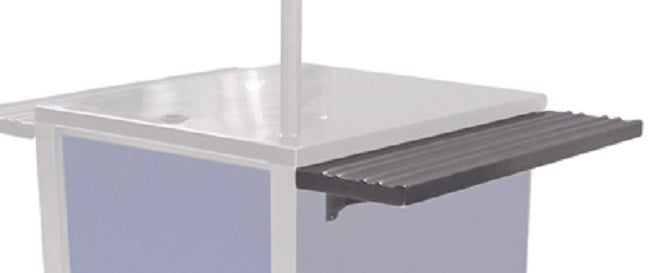 Advance Tabco TA-74 Fixed Solid Tray Slide for Front or Rear of Tables