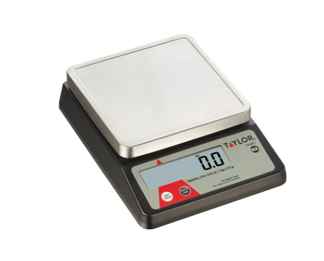 Taylor TE32FT Digital Scale, Compact, 2 lb x 1/10 oz, NSF - 4ea/Case