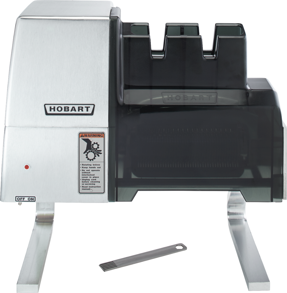 Hobart 403+BUILDUP Countertop Meat Tenderizer with Knit-Knife Blades - 1/2 HP