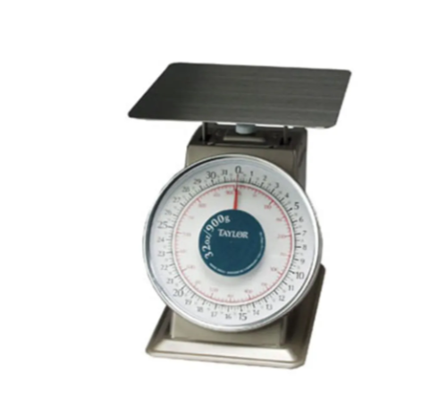 Taylor THD32 Portion Scale w/ Fixed Dial, 32 oz, 1/8 oz Graduation - 4ea/Case