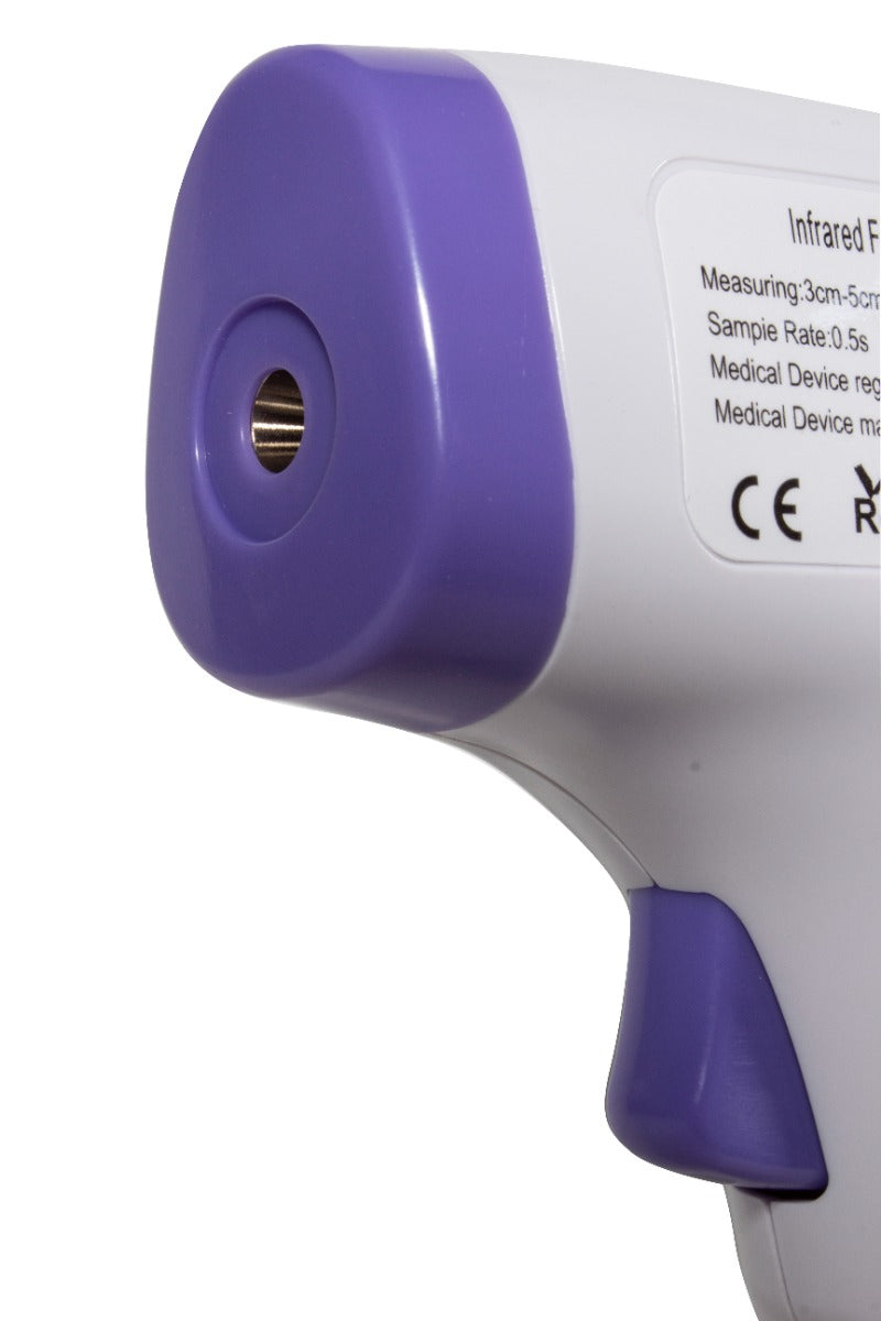 San Jamar THDG310 Non-Contact FDA Infrared Forehead Thermometer 89.6 to 109 F