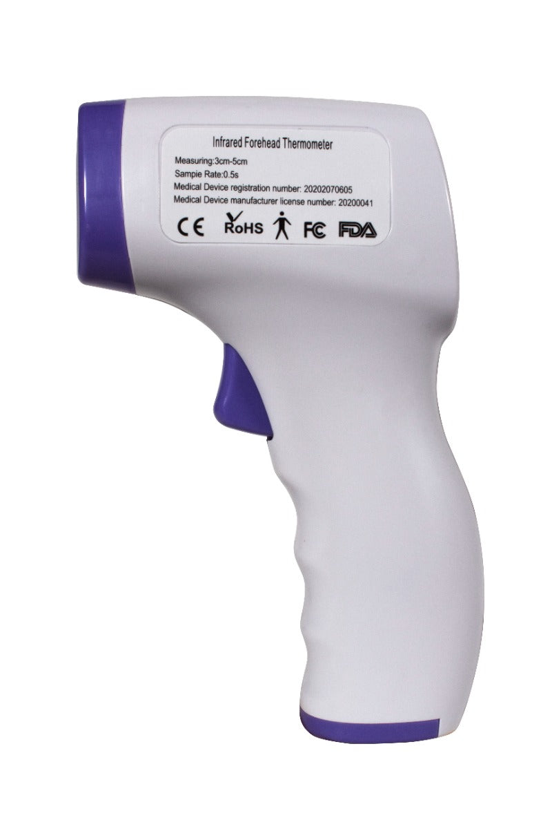 San Jamar THDG310 Non-Contact FDA Infrared Forehead Thermometer 89.6 to 109 F