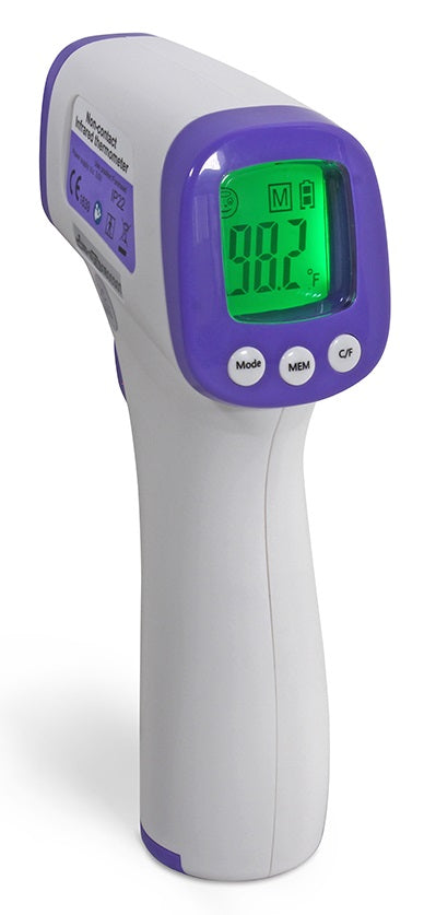 Clearance San Jamar THDG986 Non-Contact Infrared Human Forehead Thermometer 95 to 109.2 F