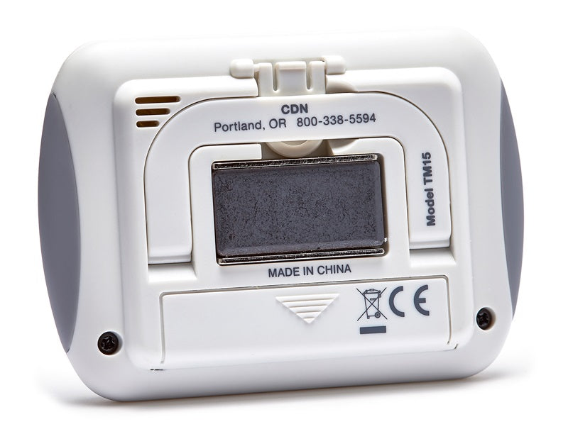 CDN TM15 Extra Big Digit 100 Minute Digital Timer 2-1/2"W x 1-3/8"H - White