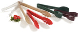 Carlisle 460603 Carly 1-Piece Plastic Salad Tongs 6" - Black