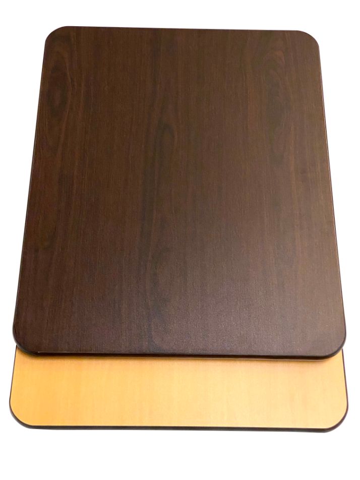 AAA Furniture Wholesale WOT2430 Reversible Rectangle Table Top 24" x 30" - Walnut/Oak