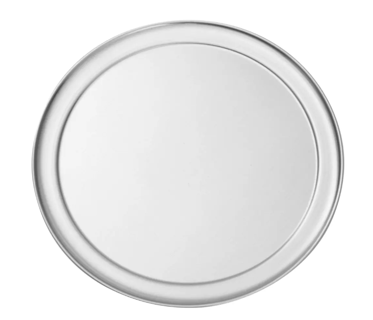 American Metalcraft TP10 10" Wide Rim Pizza Pan, Solid, Aluminum