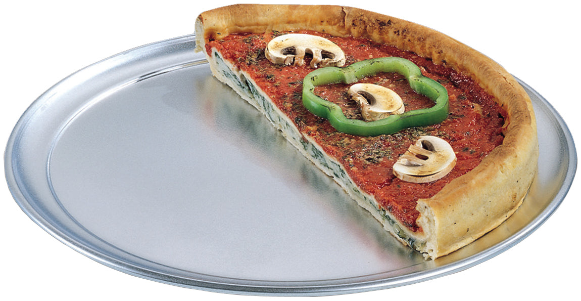 American Metalcraft TP12 Standard-Weight Aluminum Wide Rim Pizza Pan 12"