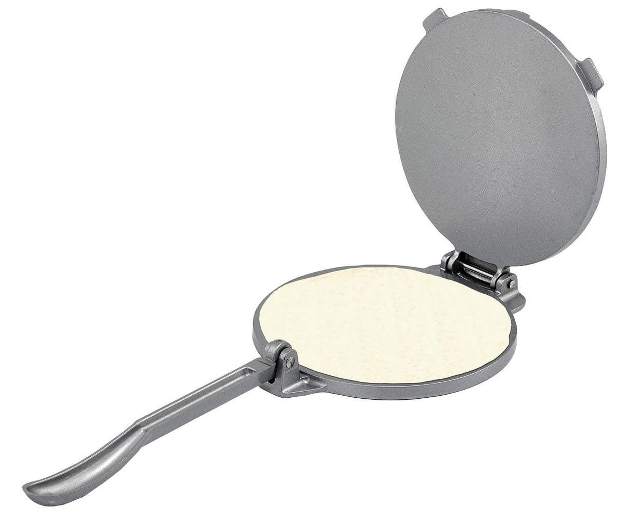 Winco TPC-8A Non-Stick Aluminum Manual Tortilla Press 8" dia. - 12/Case