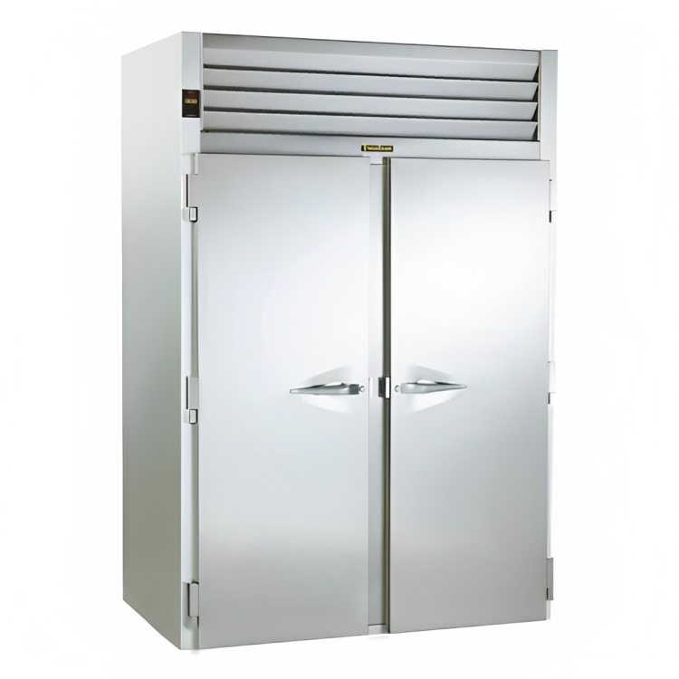 Traulsen RR232L-COR01 Correctional Roll-In Refrigerator Two Full-Height Solid Doors