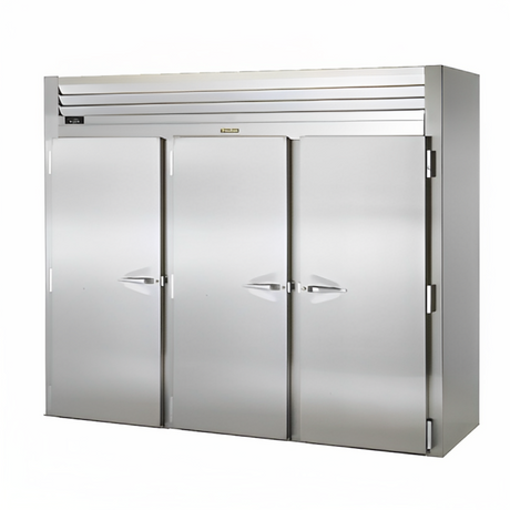 Traulsen RRI332LUT-FHS Roll-In Refrigerator with Three Full-Height Solid Doors