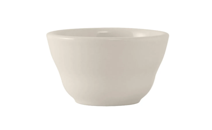 Tuxton TRE-046 7 oz Reno/Nevada Bouillon Bowl - Ceramic, American White - 3ea/Case