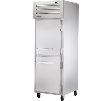 True STA1F-2HS-HC Spec Series 1-Section Reach-In Freezer with 2 Solid Half Doors