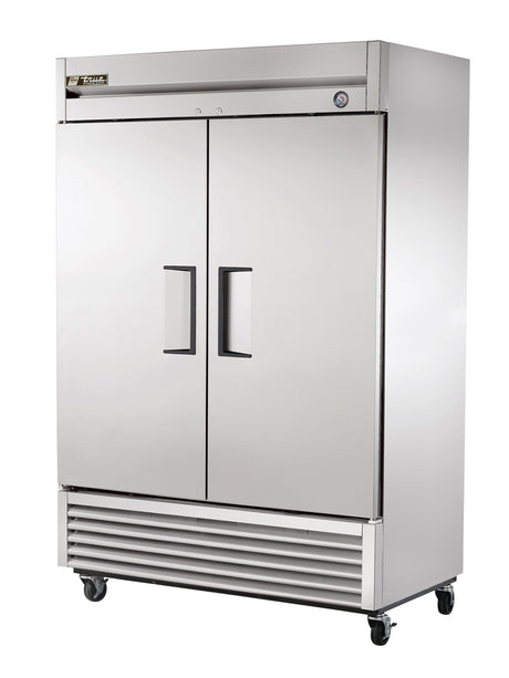 True T-49F-HC 2-Section Reach-In Freezer with Left/Right Hinged Solid Swing Doors
