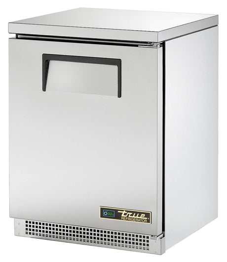 True TUC-24-HC 24 inch 1-section solid door undercounter refrigerator commercial kitchen