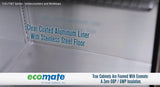 True TWT-27F-HC 1-Section 1 Solid Door Worktop Freezer 28" - 115v
