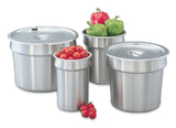 Vollrath 65S Stainless Steel Vegetable Inset - 3 qt.